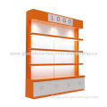 Wooden cosmetic display cabinet